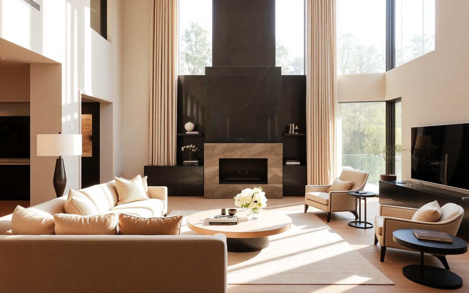 Interior of a luxury home